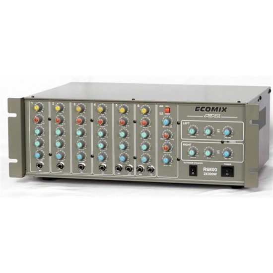 Atak Ecomix R6800 Cami Anfisi 2x300 Watt