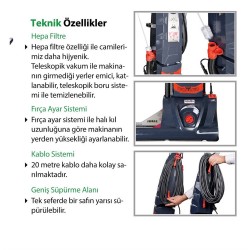 Hamra HM 61 Cami Süpürgesi Hamra HM 61 Cami Süpürgesi