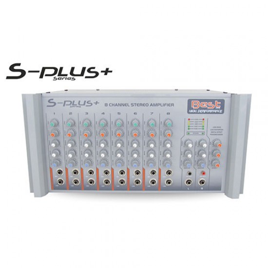 Best Maestro AN200S Anfi 2x200 Watt 8 Kanal Ekholu